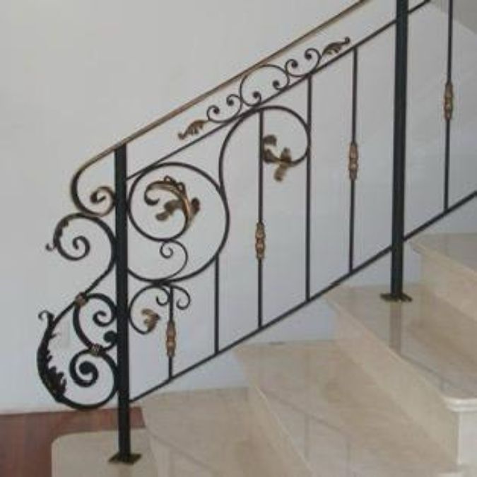 Custom Ornate Stair Railing