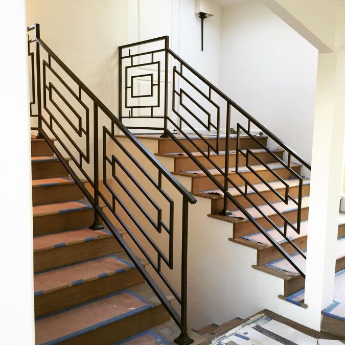 Modern Geometric Railings